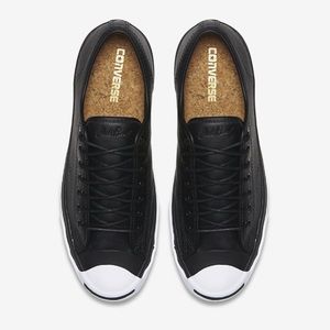 converse jack tumbled leather ox